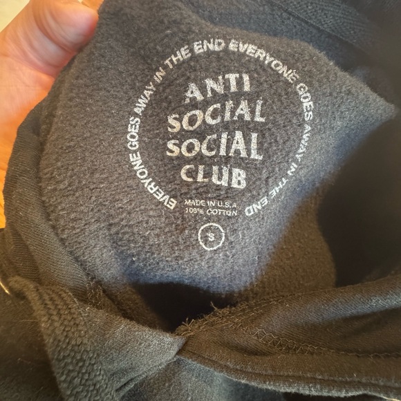 Anti Social Club Cherry Blossom Sweatshirt - Picture 5 of 7